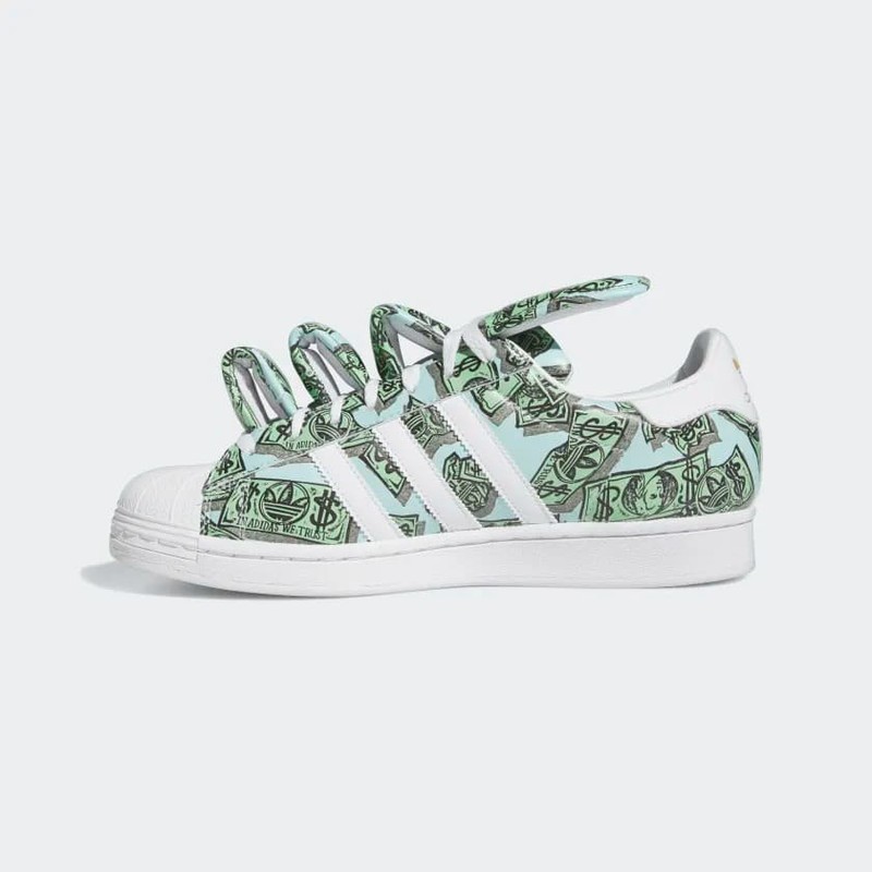 Jeremy Scott x adidas Superstar Money Print | HP6596